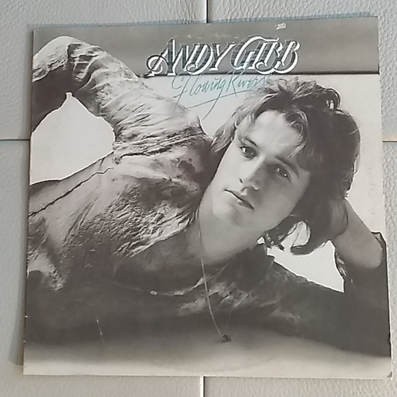 Andy Gibb - Flowing Rivers LP - Picture 1 of 4